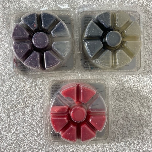 PartyLite ScentPlus Wax Melts Black Cherry Mahogany Apple Be Happy! - Picture 8 of 8